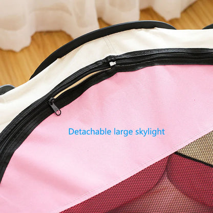 Pet nest pet dog cat delivery room foldable cat nest pet fence tent octagonal cage pet supplies